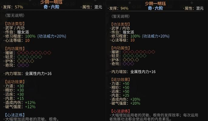 《以太吾绘卷》璇女派技能详解（掌握璇女派功法）