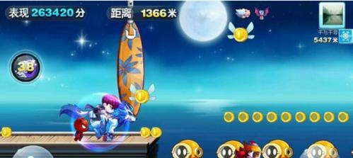 《天天酷跑》游戏中超能少年和魔女娜娜实测数据对比（探秘游戏中的超能角色）