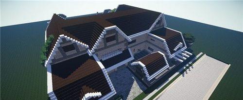 《我的世界》游戏中的精美住宅建筑精装修拎包入住（用游戏建造梦想家园）