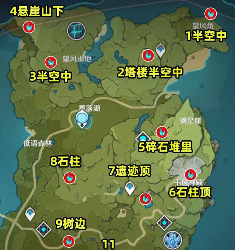 原神神瞳获取位置有哪些？