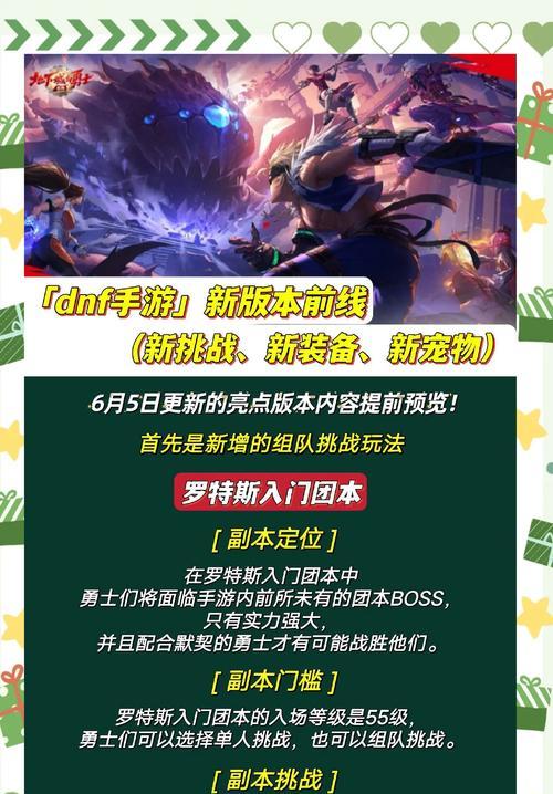 DNF活动更新流程是什么？更新后有哪些新内容？