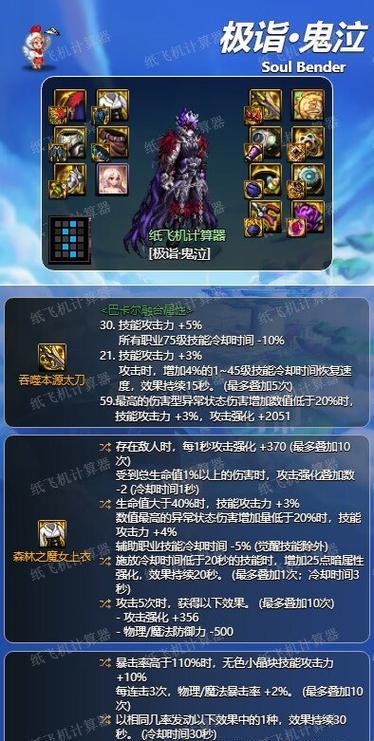 地下城鬼泣职业装备特性如何选择？点哪些属性好？